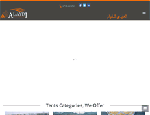 Tablet Screenshot of alayditents.com